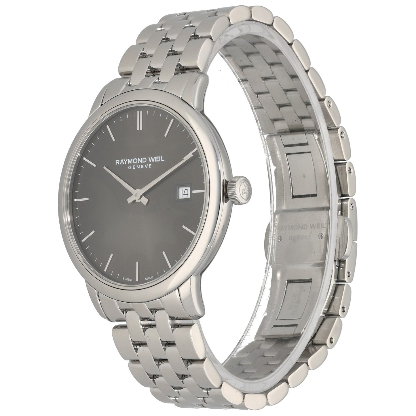 Raymond Weil Toccata 5485 39mm Stainless Steel Watch