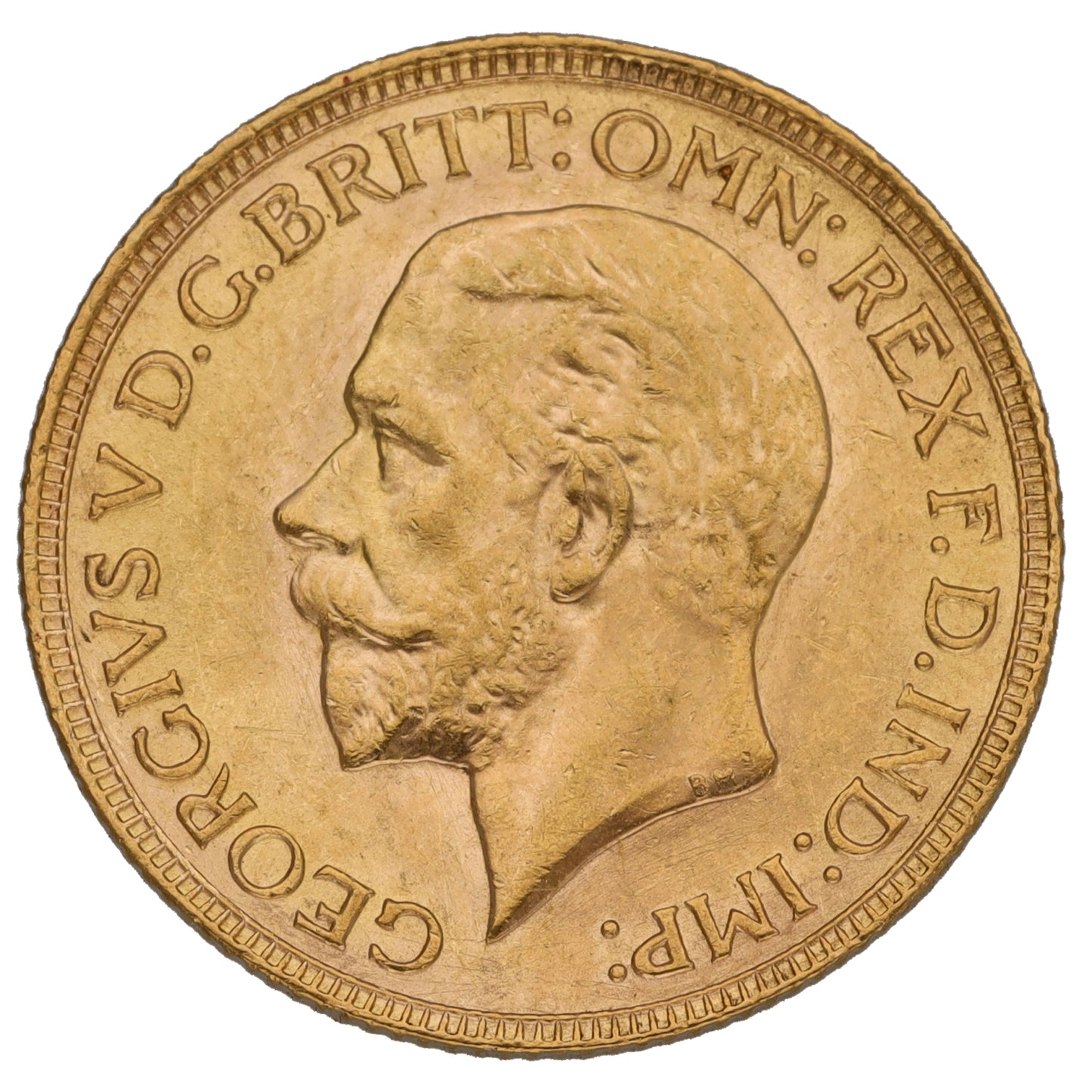 22ct Gold King George V Full Sovereign Coin 1931