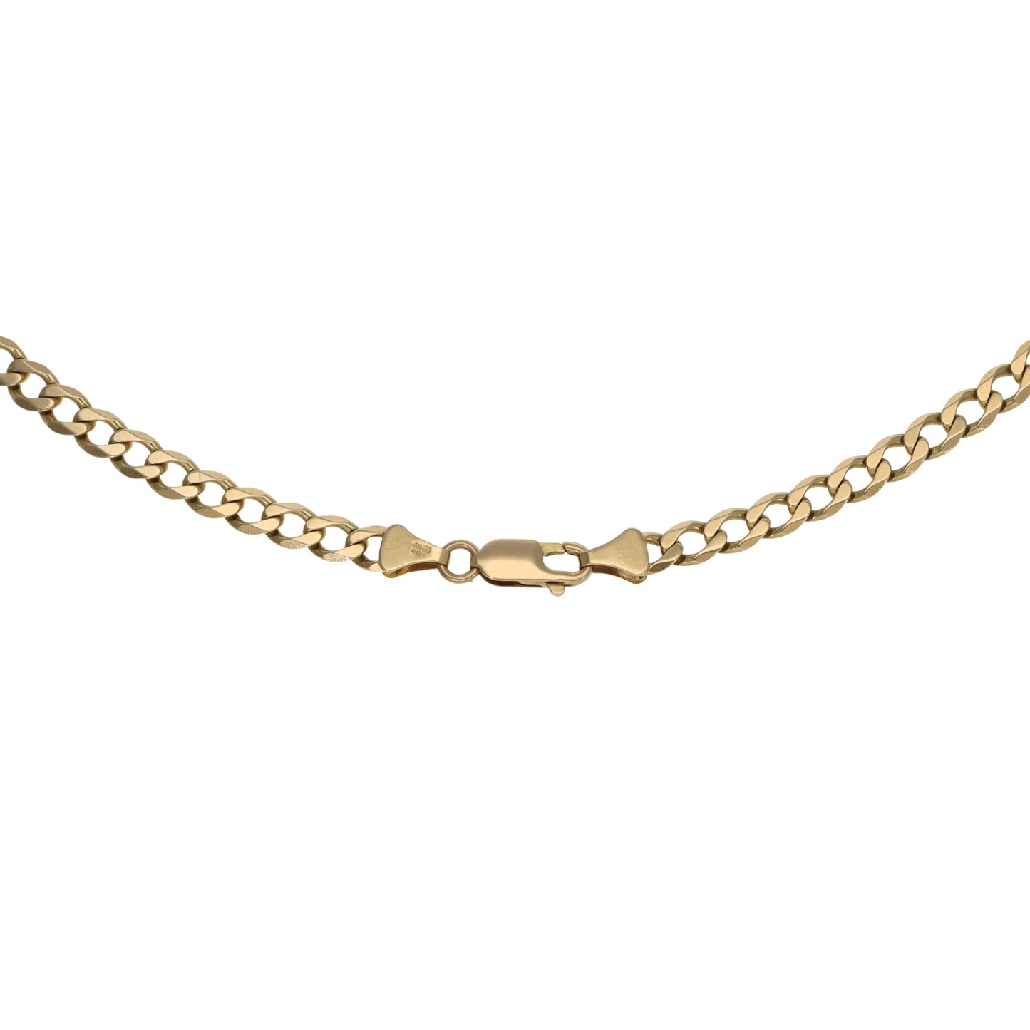 9ct Gold Curb Chain 20"