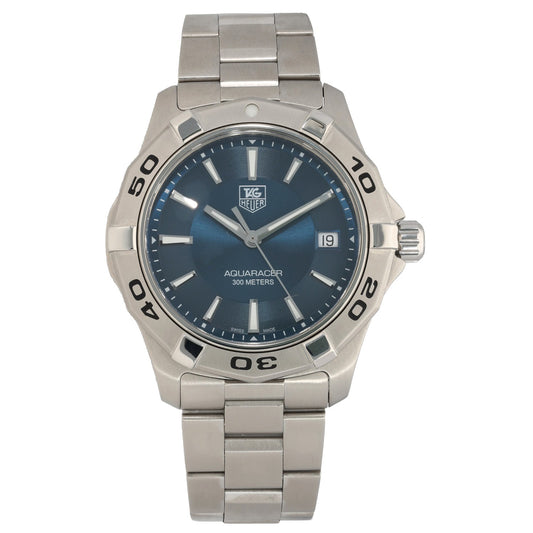 Tag Heuer Aquaracer WAP1112 41mm Stainless Steel Watch