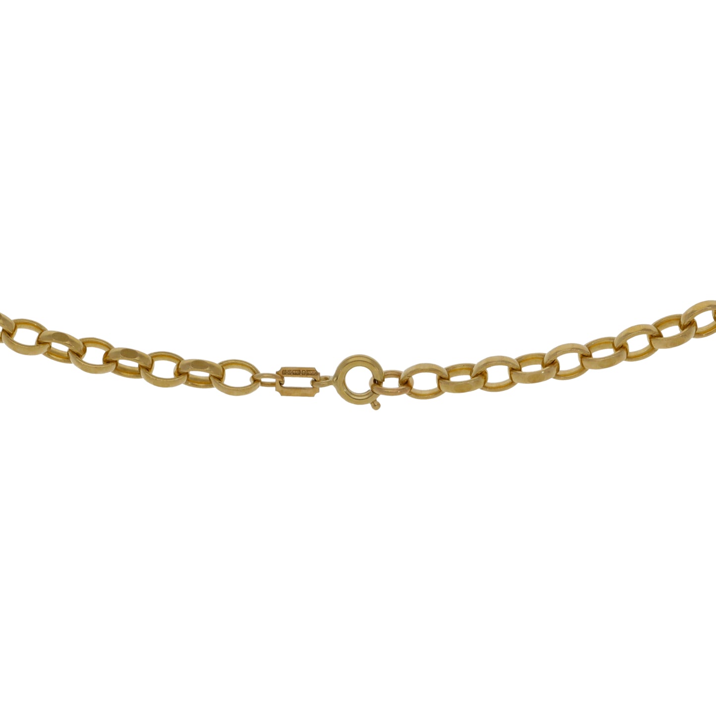 9ct Gold Belcher Chain 20"