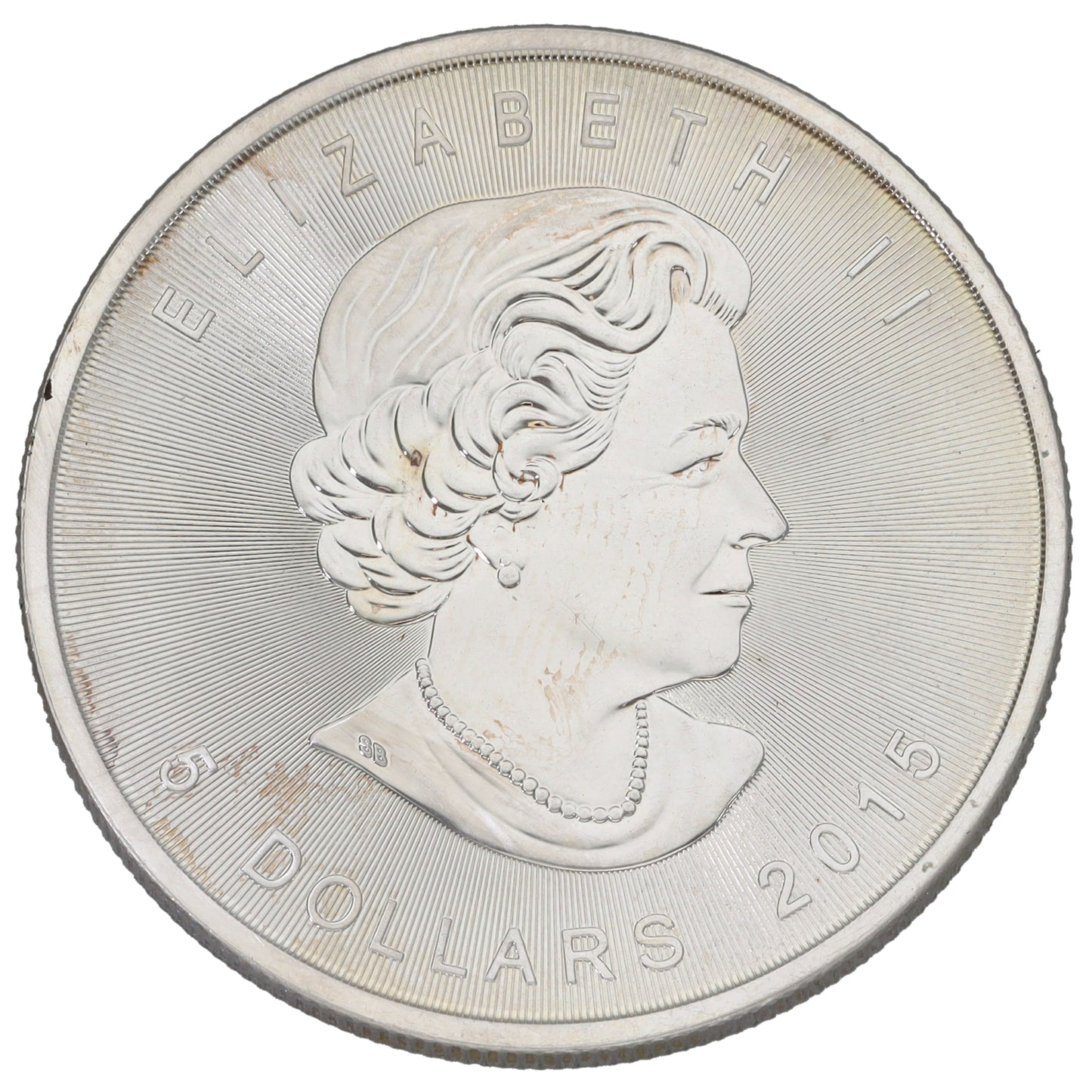 Fine Silver Canada Maple 1 OZ Coin 2015
