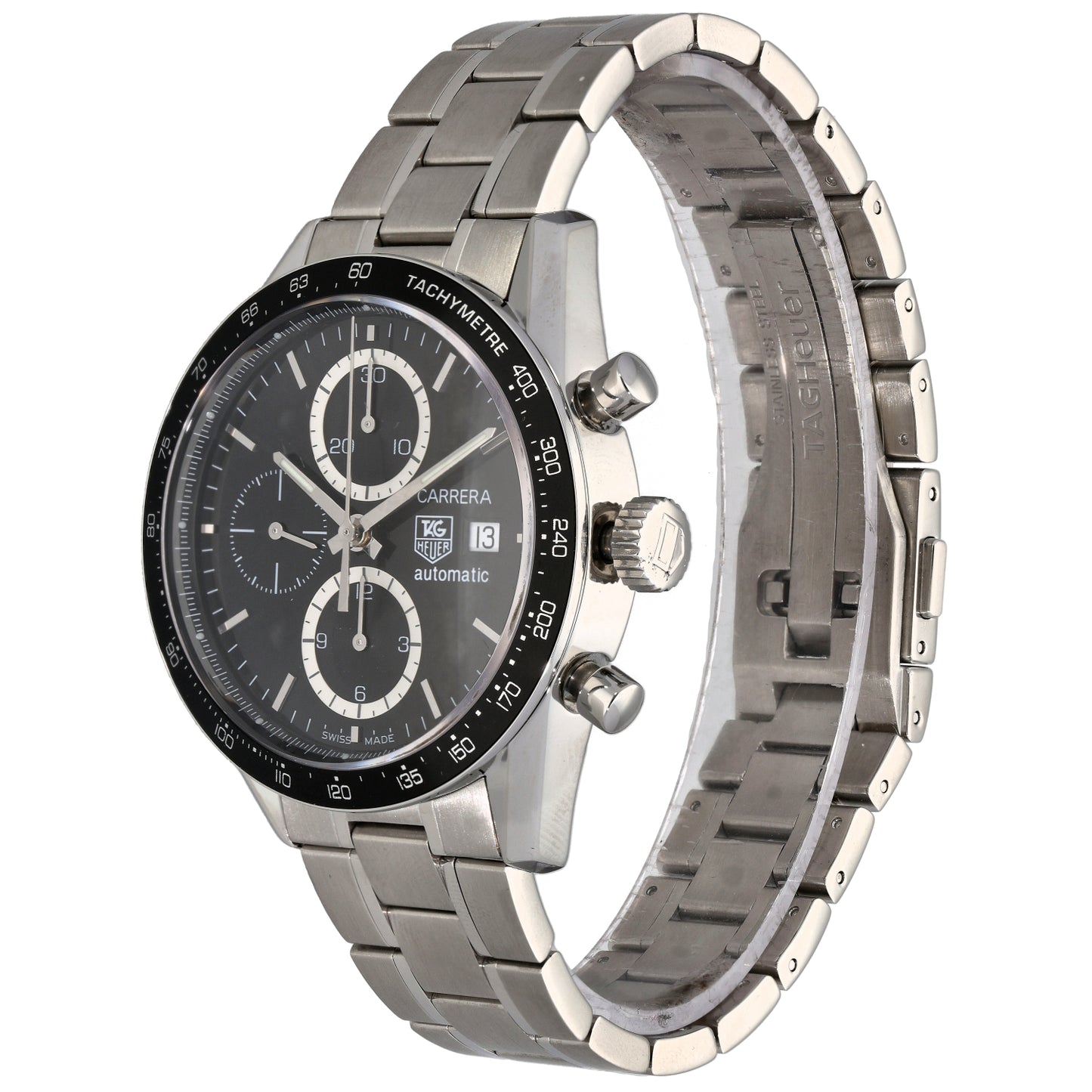 Tag Heuer Carrera CV2010-1 41mm Stainless Steel Watch