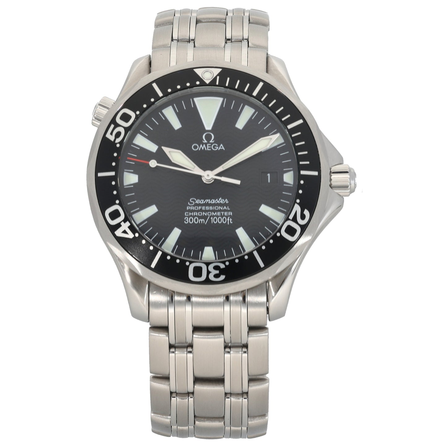 Omega Seamaster 41mm Stainless Steel Watch