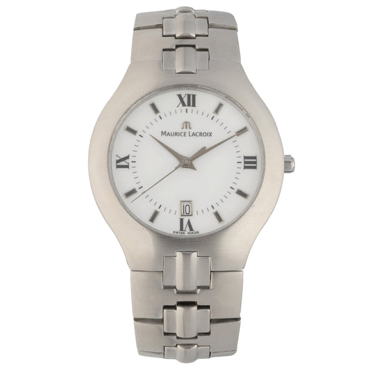 Maurice Lacroix Miros 69852 38mm Stainless Steel Watch