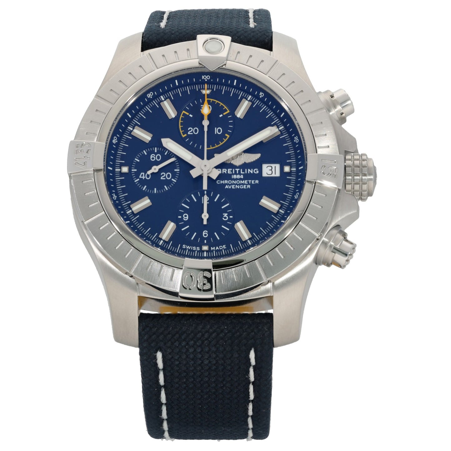 Breitling Avenger Chronograph A13317 45mm Stainless Steel Watch