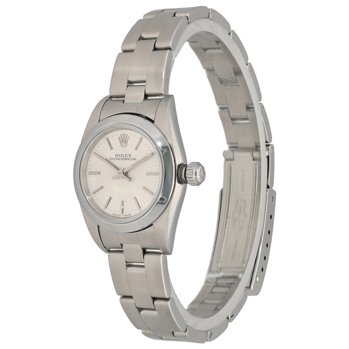 Rolex Oyster Perpetual 76080 24mm Stainless Steel Watch