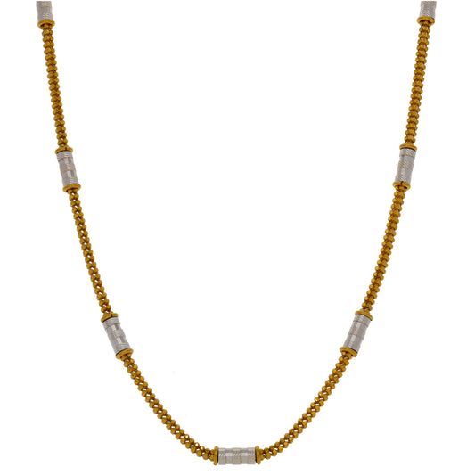 22ct Bicolour Gold Other Chain 28"