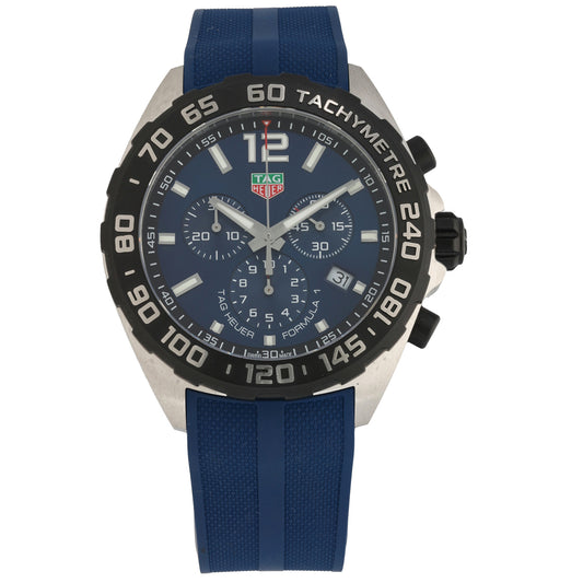 Tag Heuer Formula 1 Chronograph CAZ101AV 43mm Stainless Steel Watch