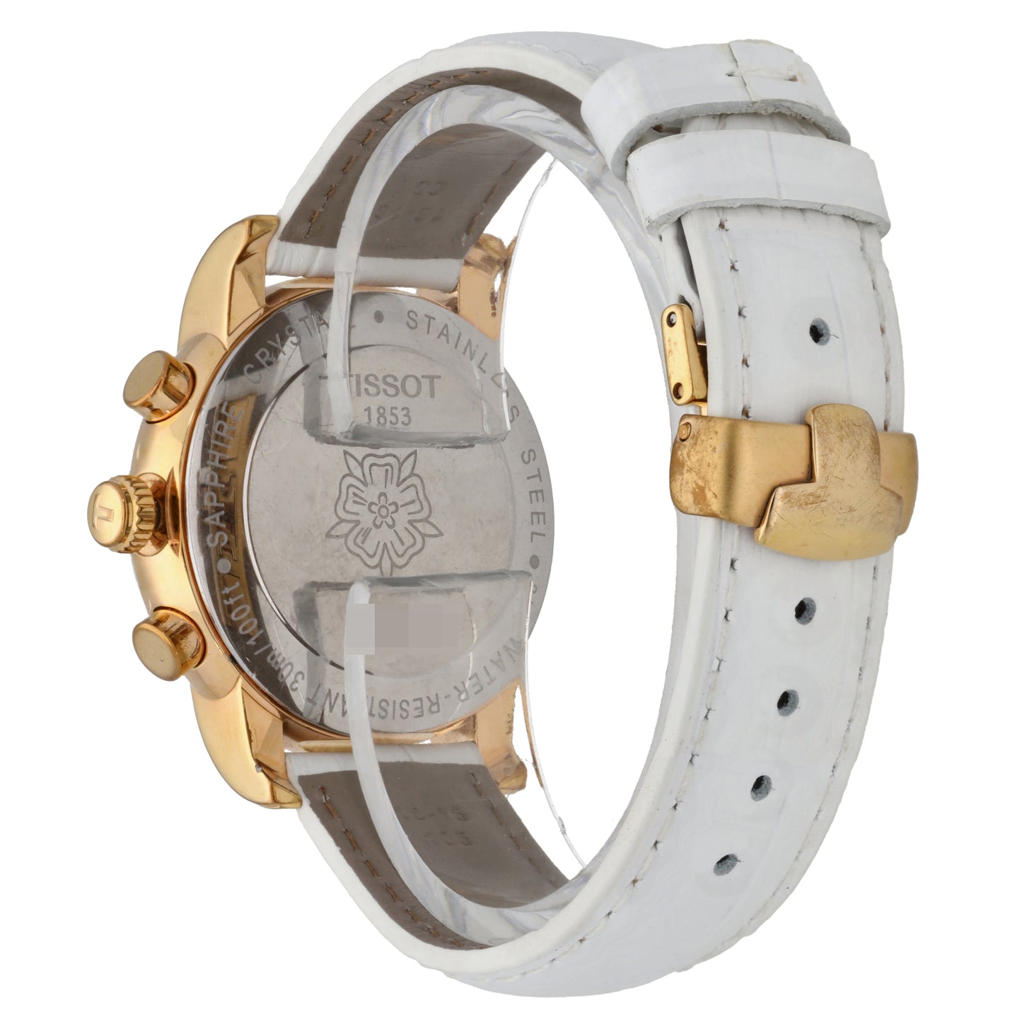 Tissot T-Lady T050217 A 35mm Gold Plated Watch