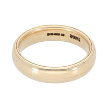 Load image into Gallery viewer, 9ct Gold Plain Wedding Ring Size O

