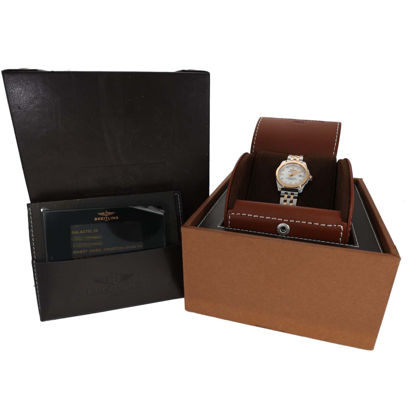 Breitling Galactic C72348 29mm Bi-Colour Watch