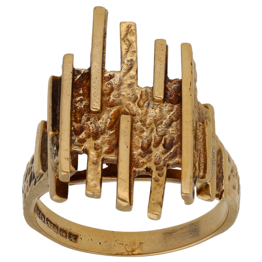 9ct Gold Alternative Ring Size P