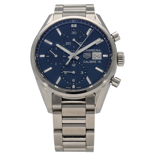 Tag Heuer Carrera CBK2112 41mm Stainless Steel Watch