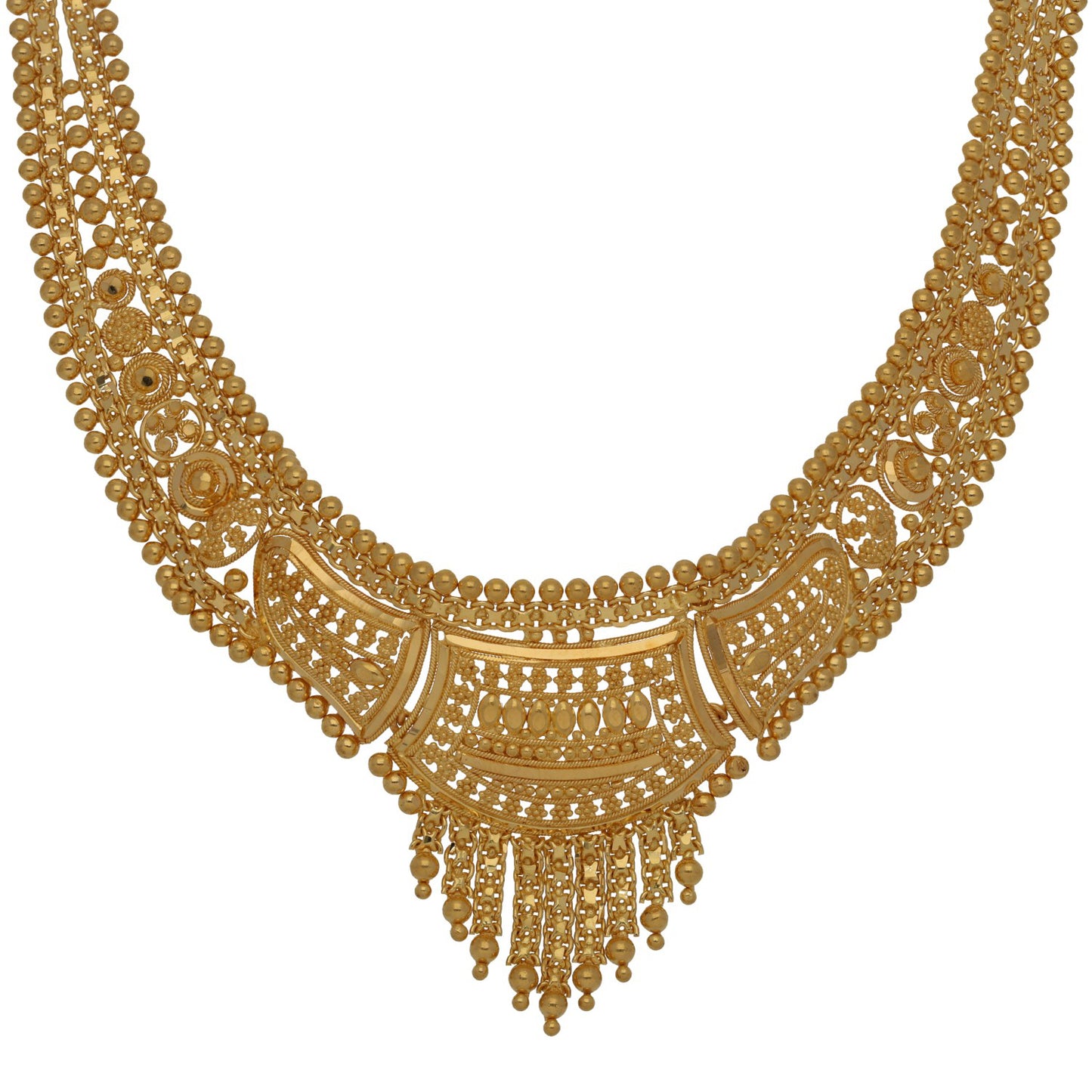 22ct Gold Fancy Necklace 16"