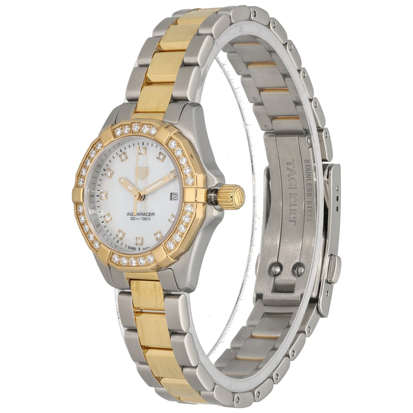 Tag Heuer Aquaracer WBD1423 27mm Bi-Colour Watch