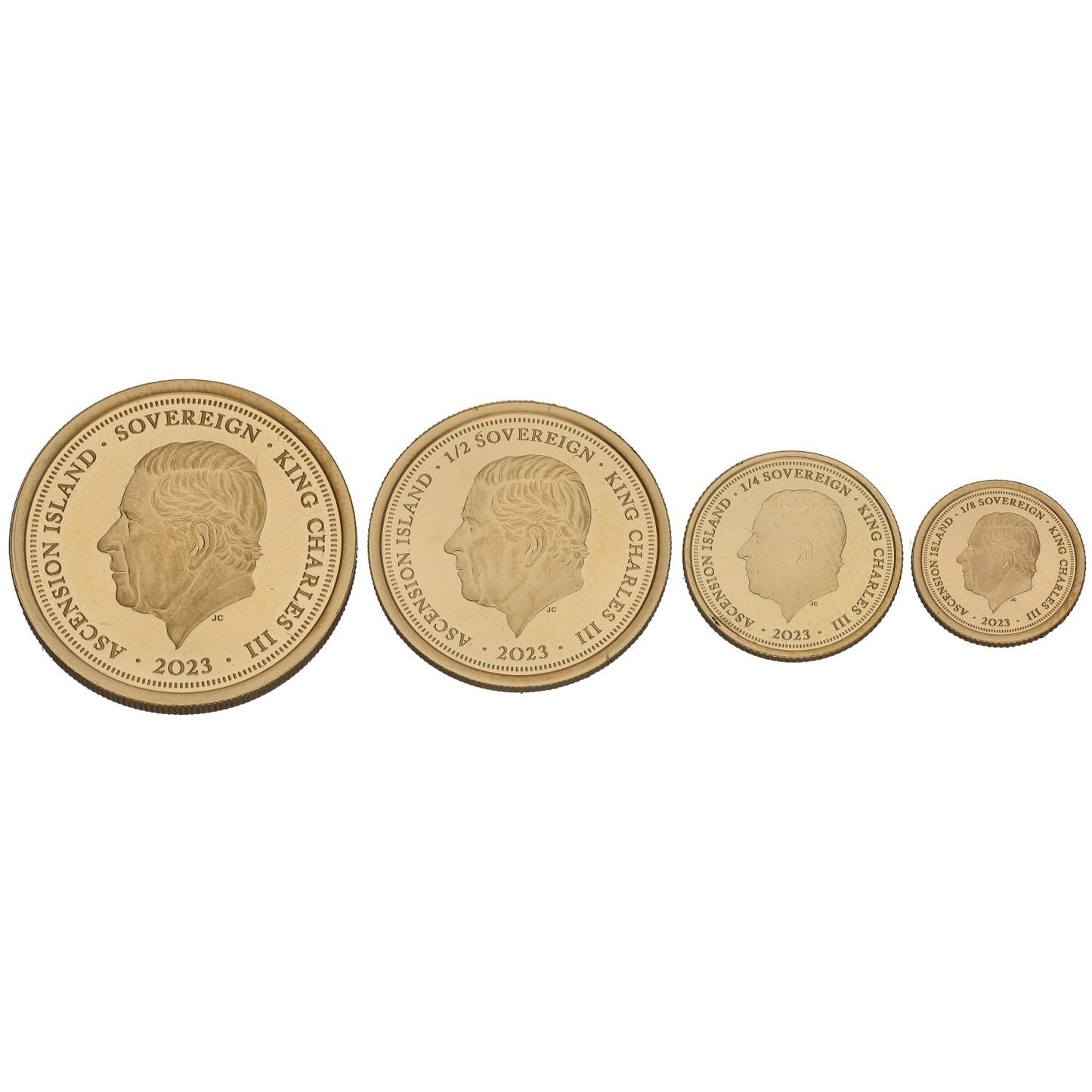 22ct Gold King Charles III Coronation Sovereign Coin Set 2023