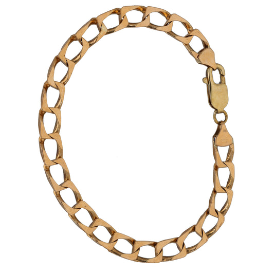 9ct Gold Curb Bracelet