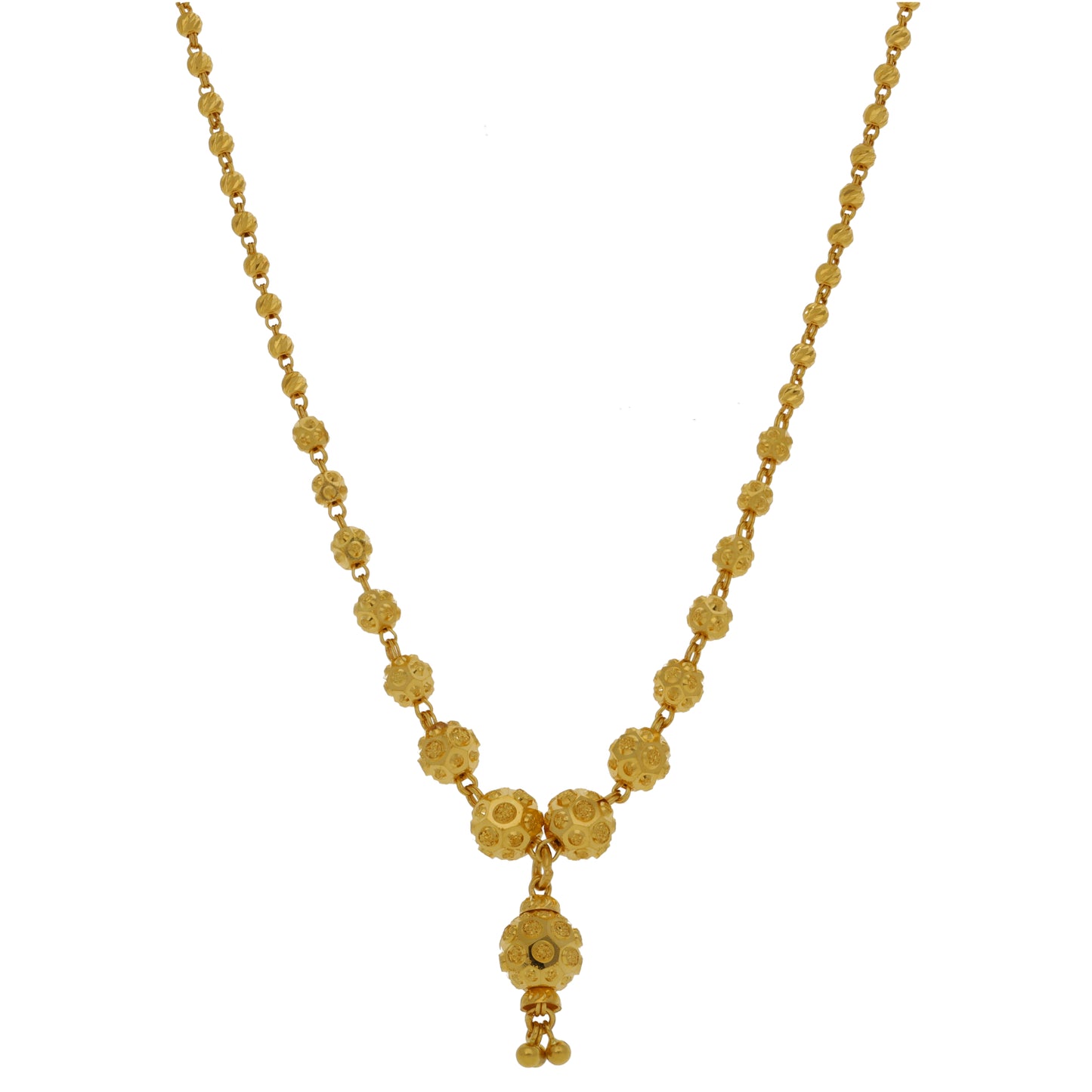 22ct Gold Fancy Necklace 18"