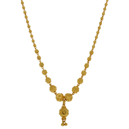 22ct Gold Fancy Necklace 18"