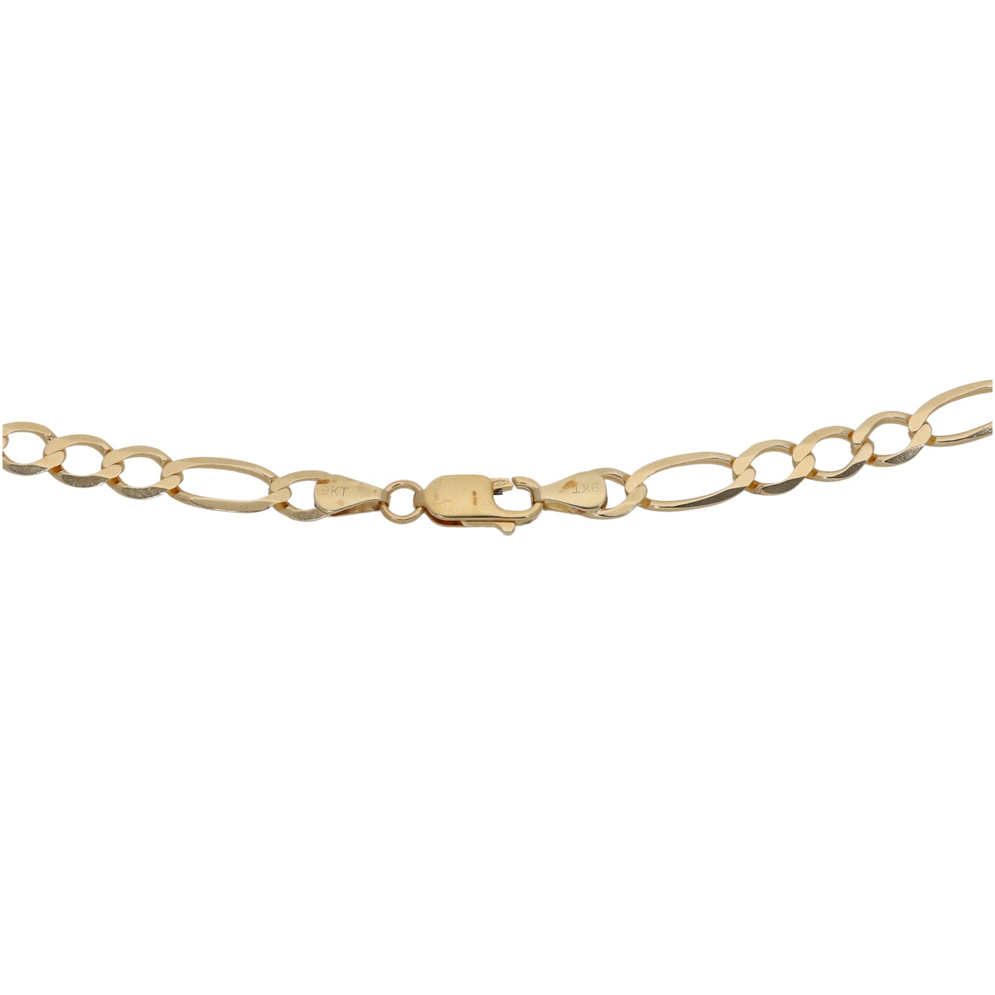 9ct Gold Figaro Chain 18"