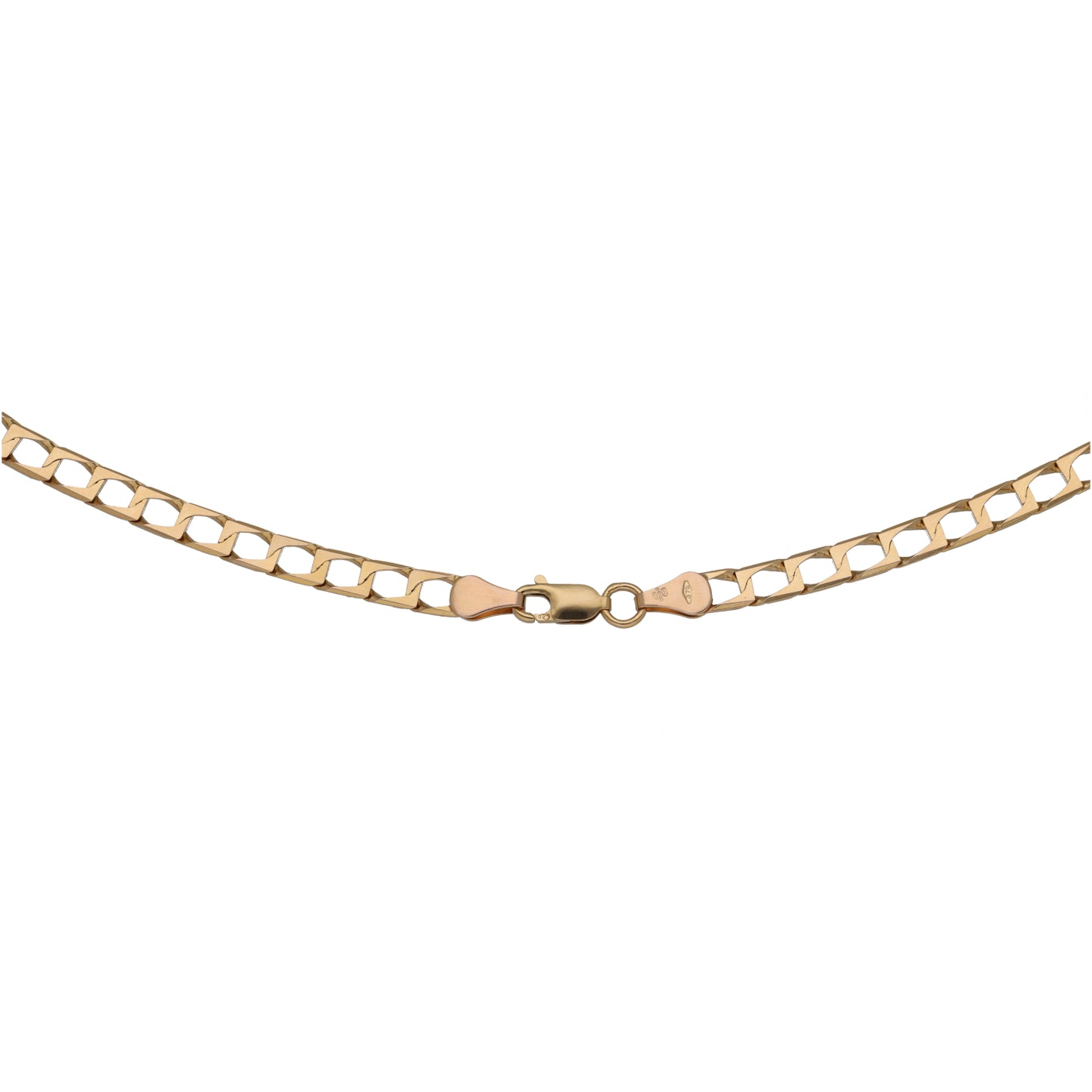 9ct Gold Curb Chain 24"