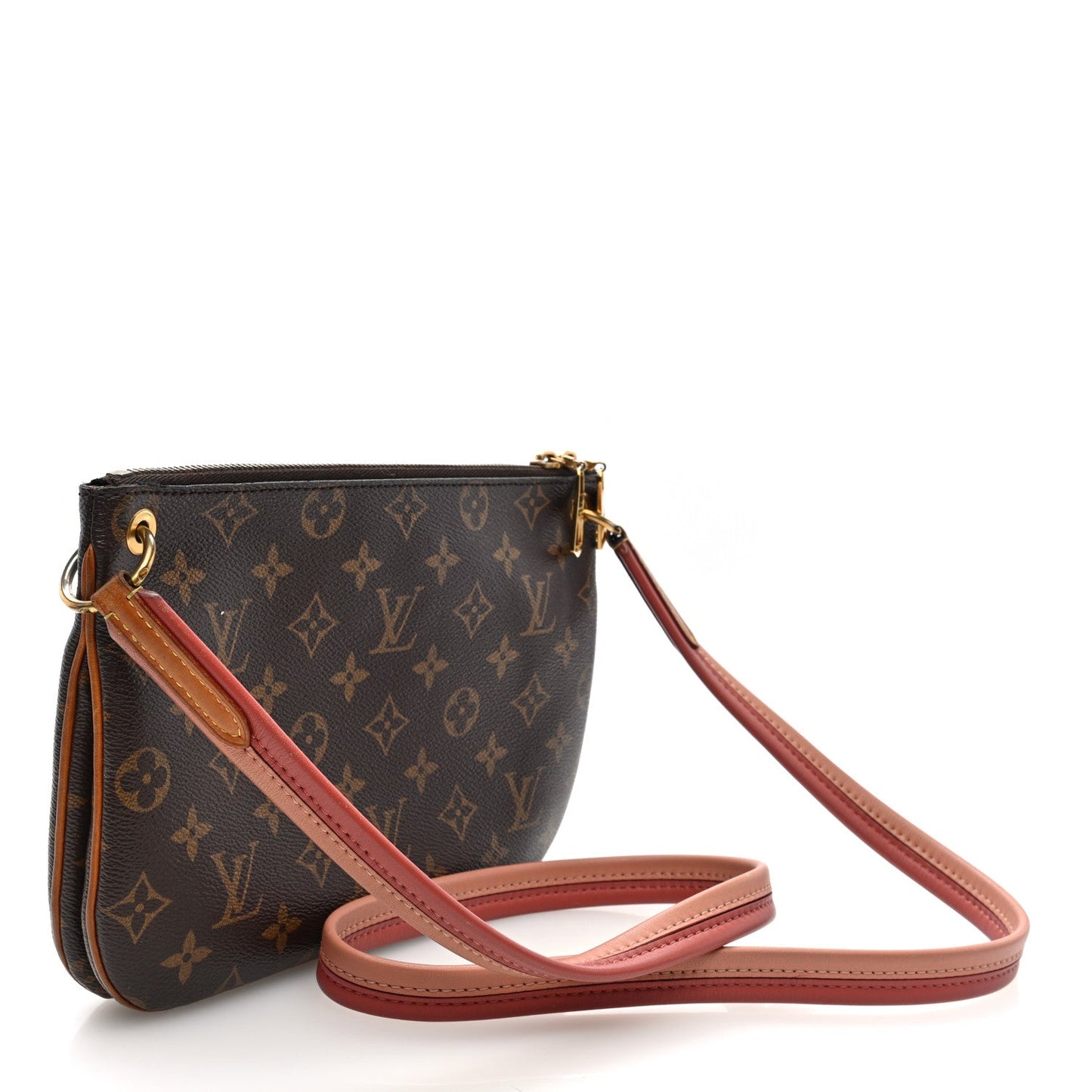Louis Vuitton Lorette Monogram Coated Canvas Bag - Brown