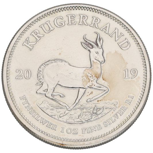 Fine Silver 1 OZ Krugerrand Coin 2019
