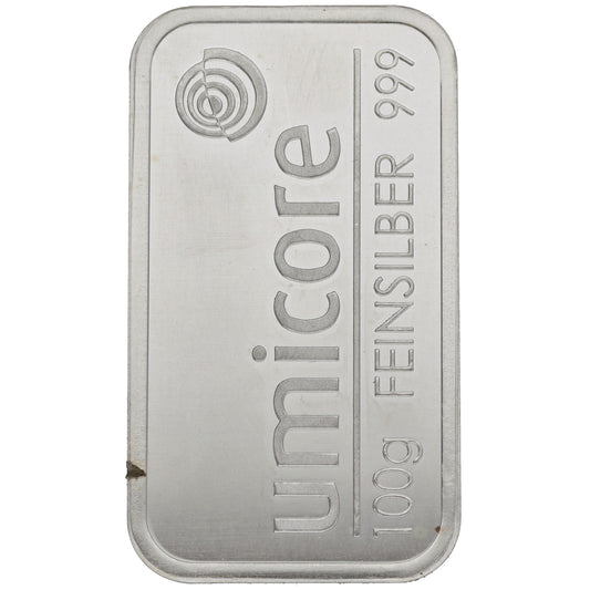 Fine Silver 100g Bar