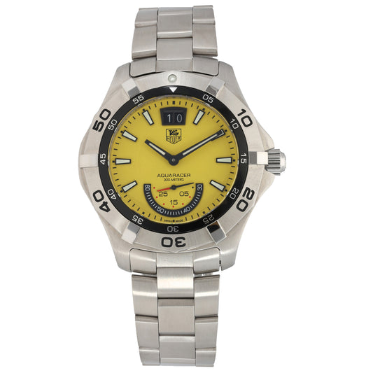 Tag Heuer Aquaracer WAF1012 41mm Stainless Steel Watch