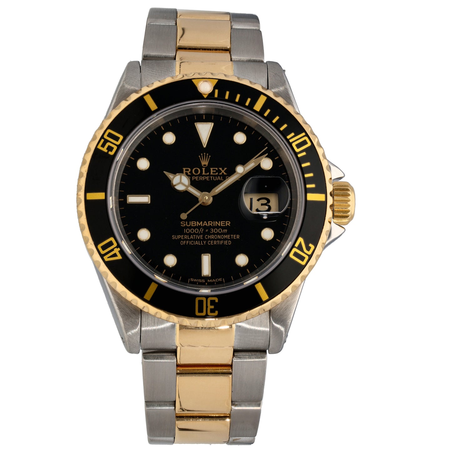 Rolex Submariner 16613 40mm Bi-Colour Watch