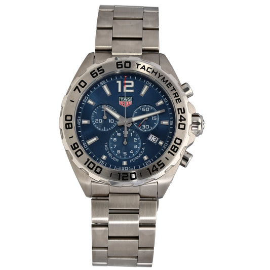 Tag Heuer Formula 1 CAZ101K 43mm Stainless Steel Watch