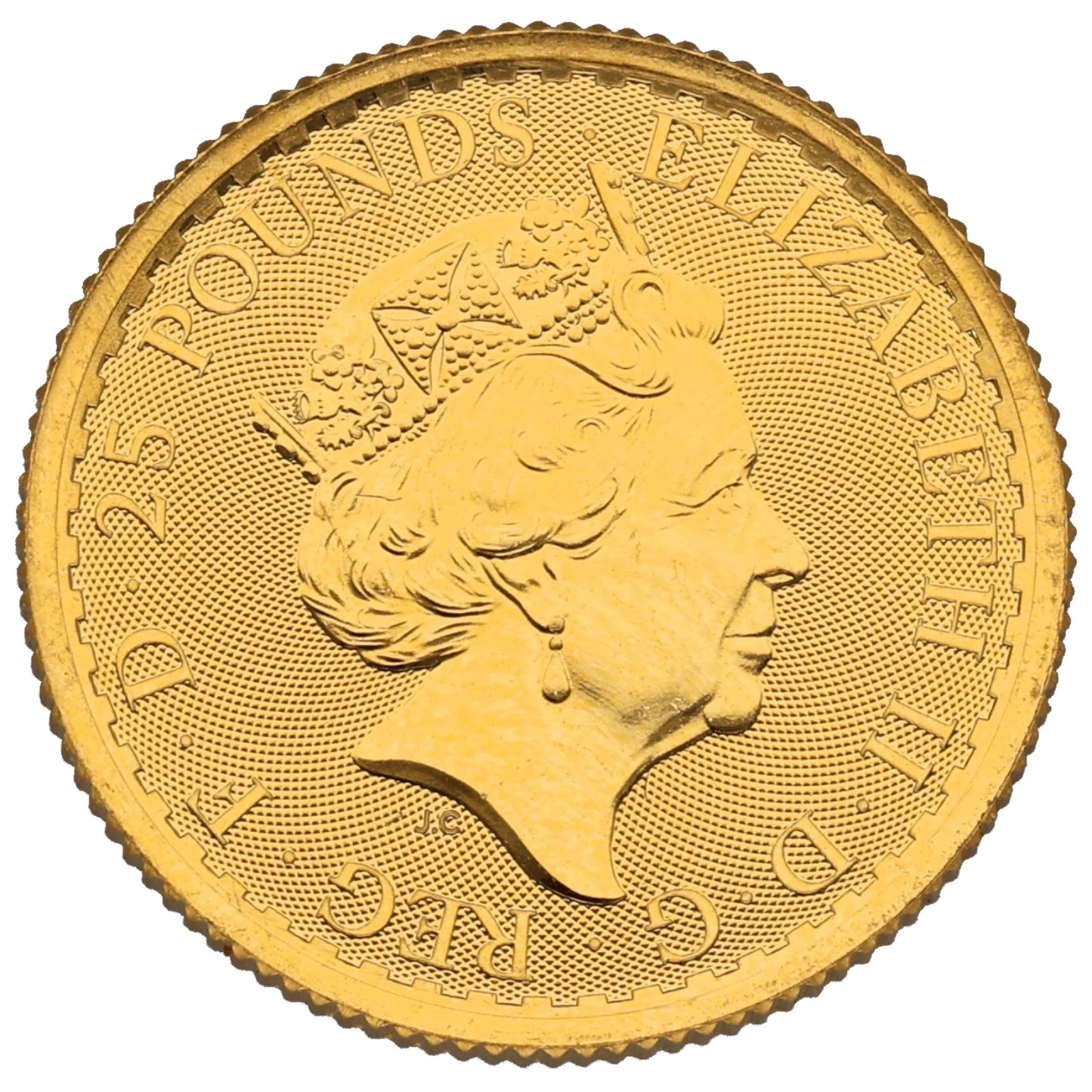 24ct Gold Queen Elizabeth II 1/4 OZ Britannia Coin 2023