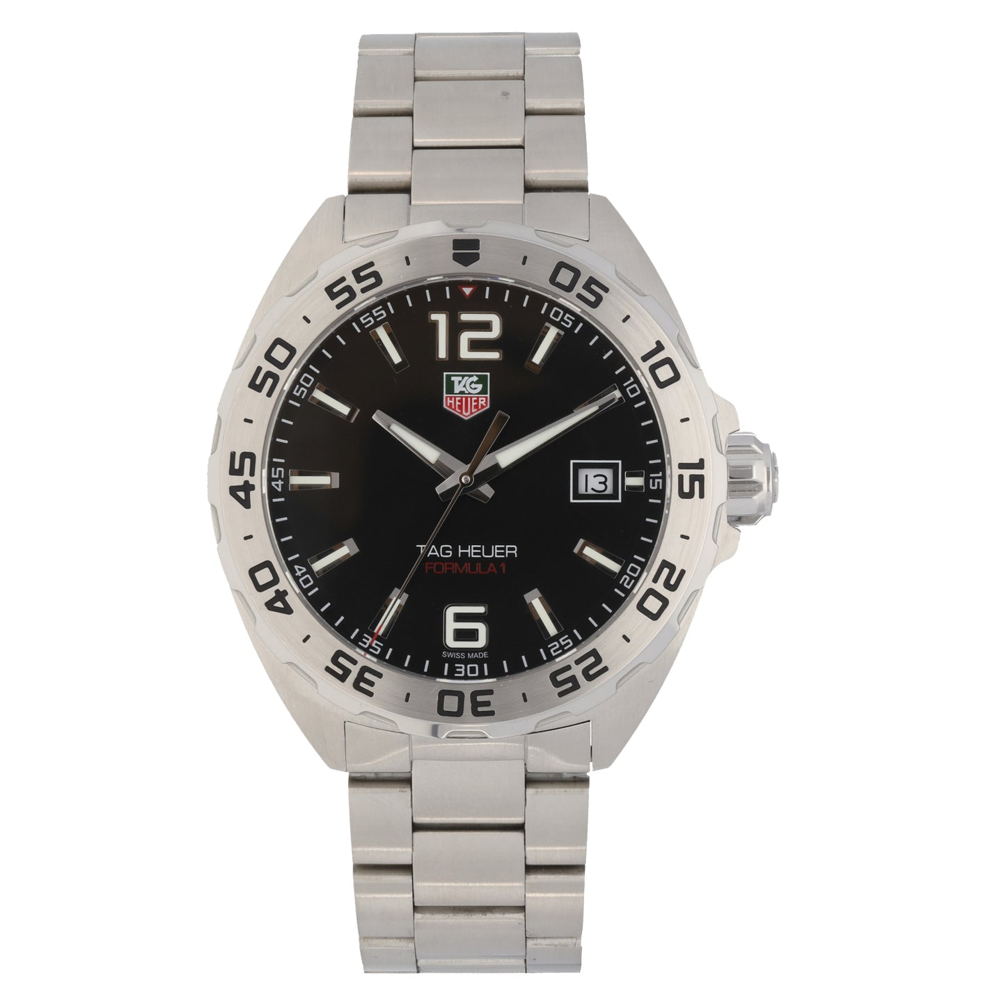 Tag Heuer Formula 1 WAZ1112 41mm Stainless Steel Watch