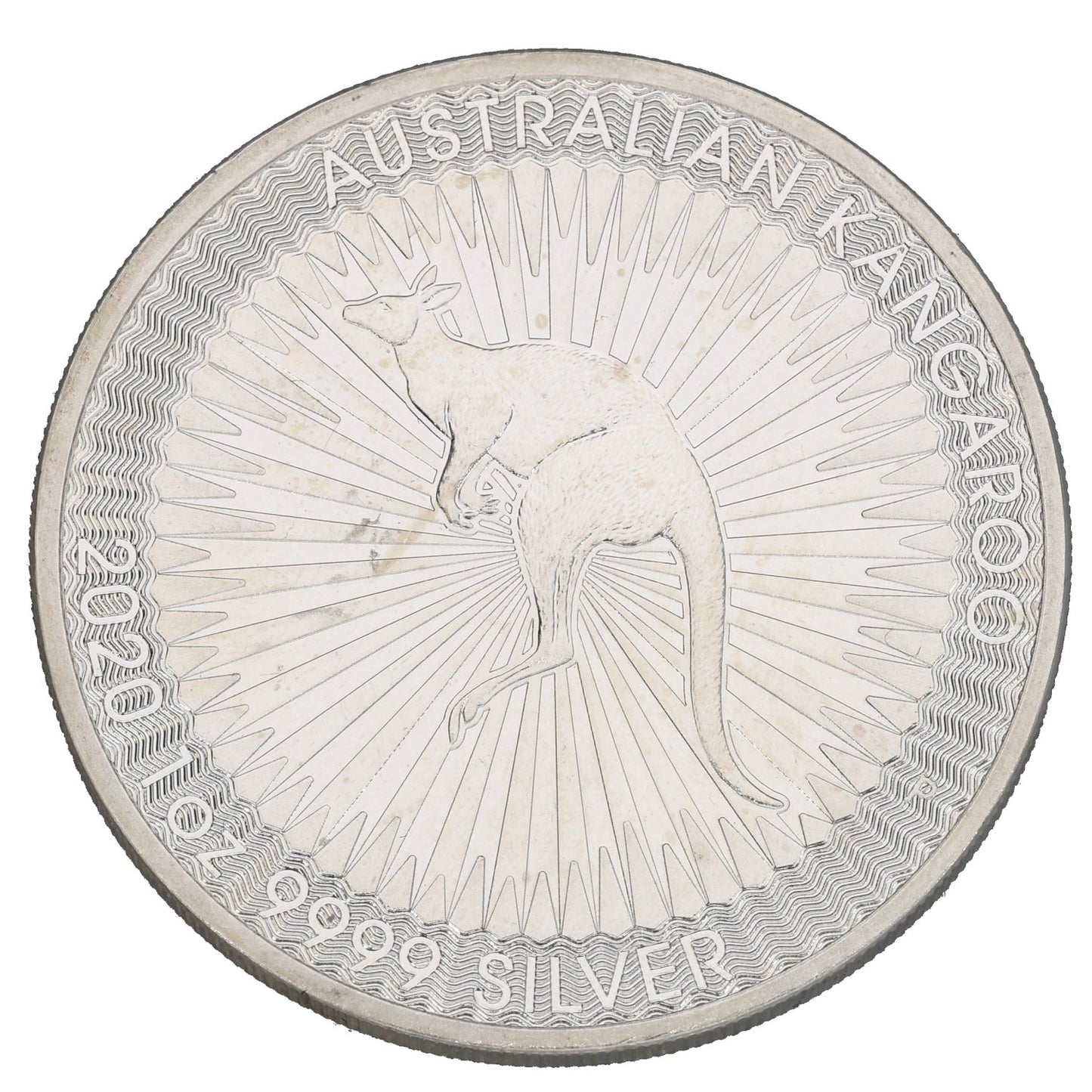 Fine Silver Australian Kangaroo 1 OZ Coin 2020