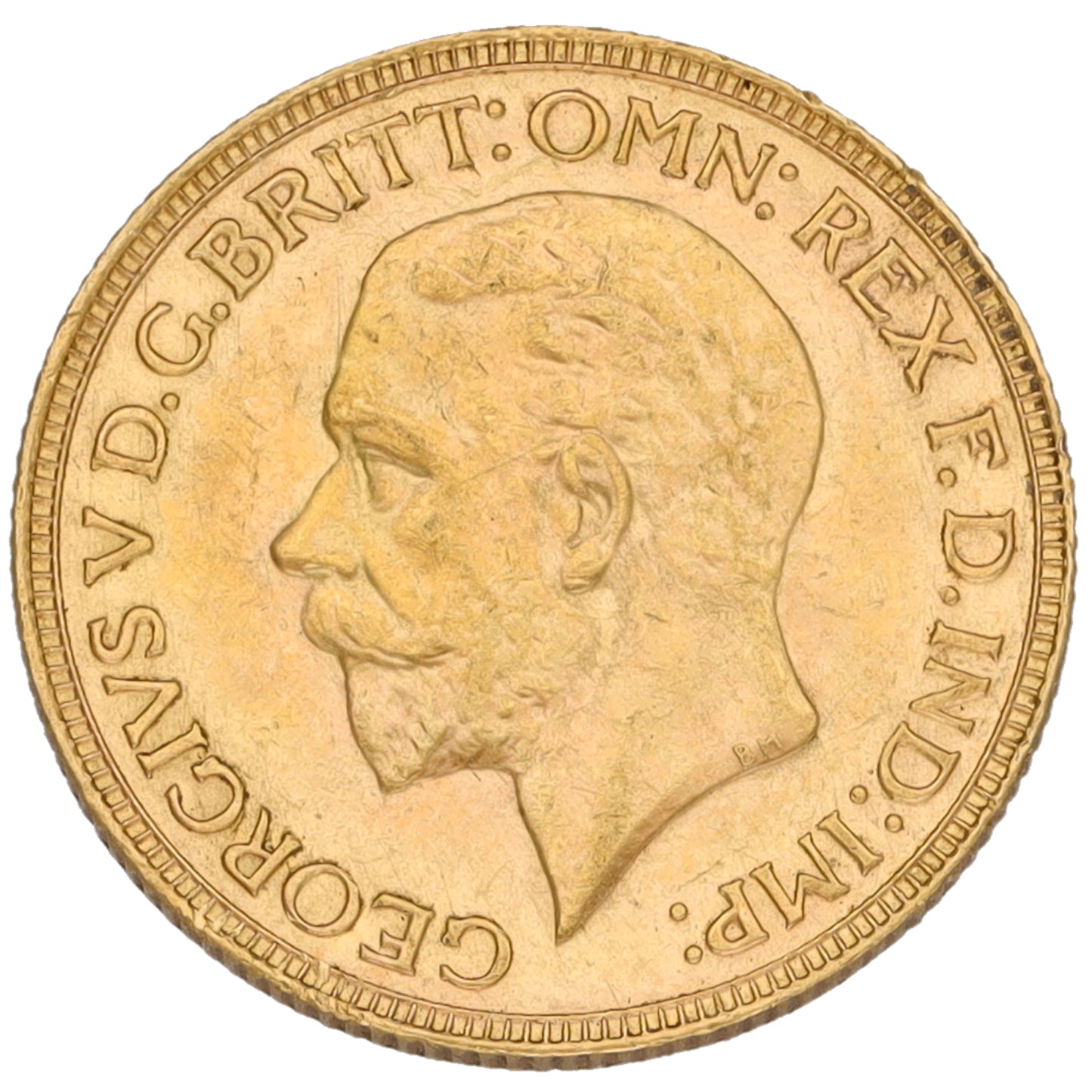22ct Gold King George V Full Sovereign Coin 1932