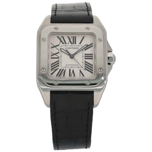 Cartier Santos 100 W20106X8 33mm Stainless Steel Watch