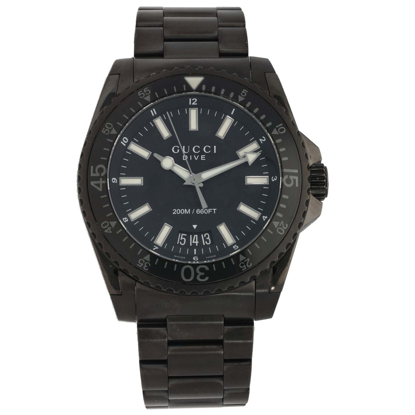 Gucci Dive 136.2 Ceramic Watch - Front Image
