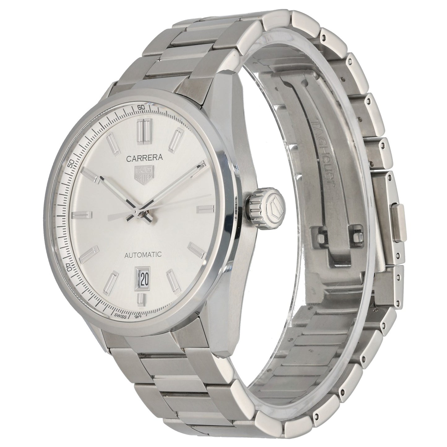 Tag Heuer Carrera WBN2111 39mm Stainless Steel Watch