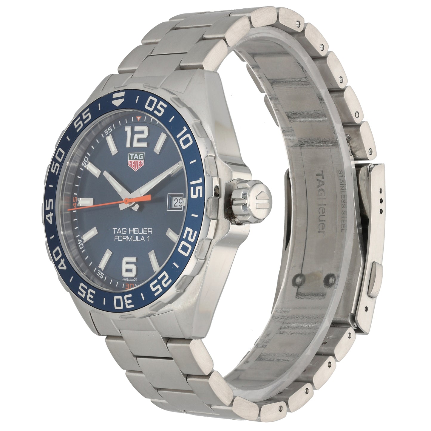 Tag Heuer Formula 1 WAZ1010 43mm Stainless Steel Watch