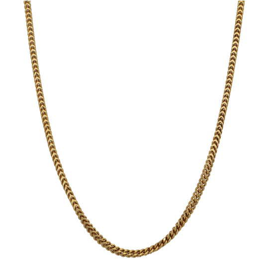9ct Gold Foxtail Chain 30"