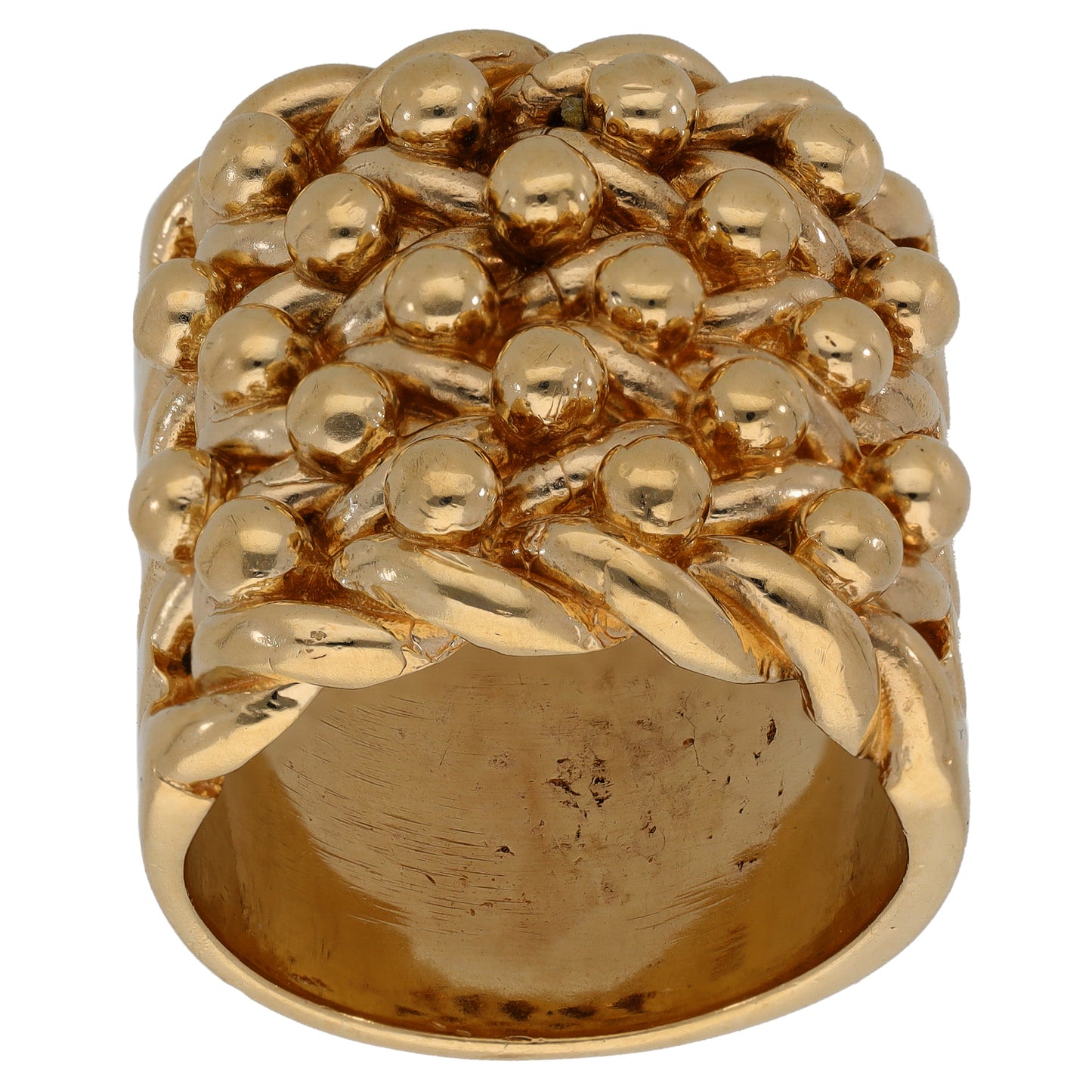 9ct Gold Keeper Ring Size Z+3