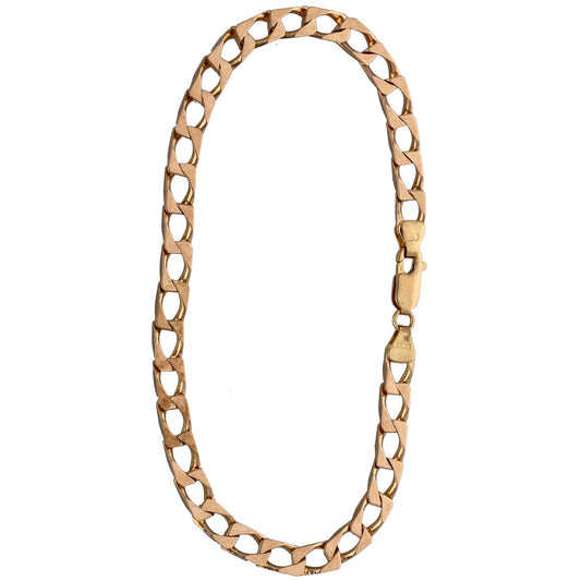 9ct Gold Curb Bracelet