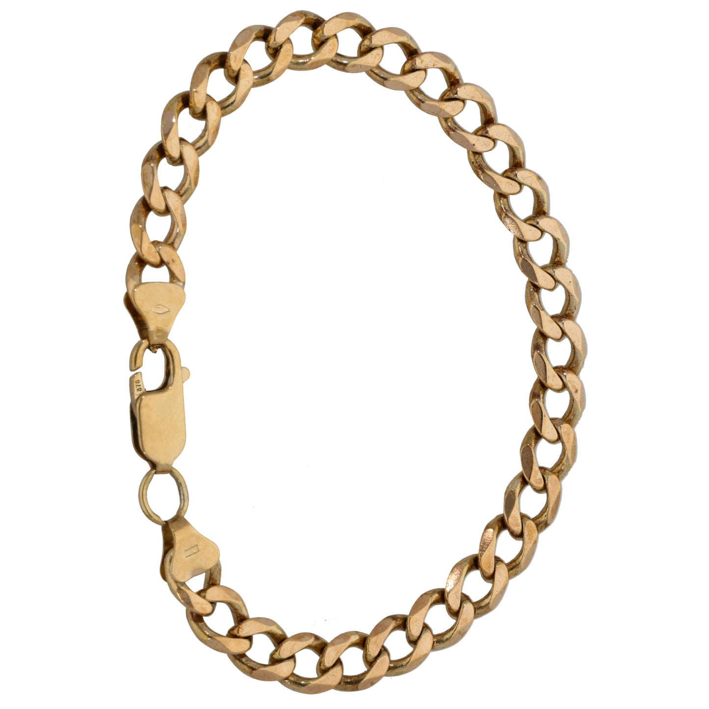 9ct Gold Curb Bracelet
