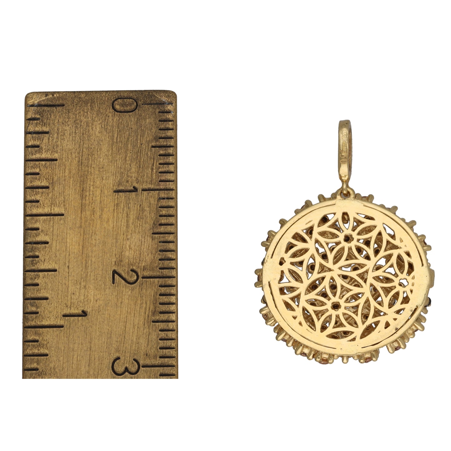 18ct Gold Imitation Dress/Cocktail Pendant