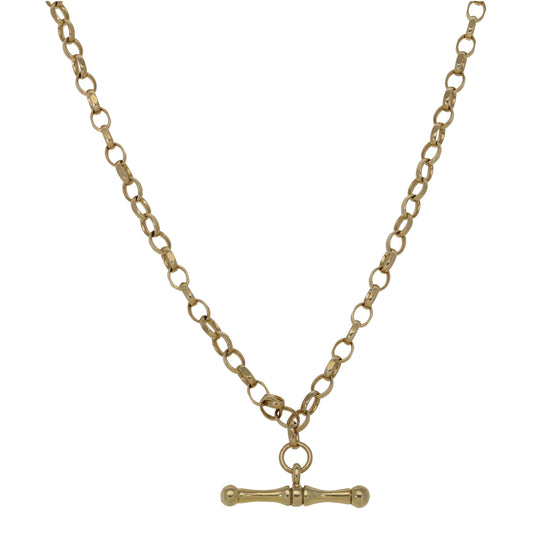 9ct Gold Fob/Watch Chain 20"
