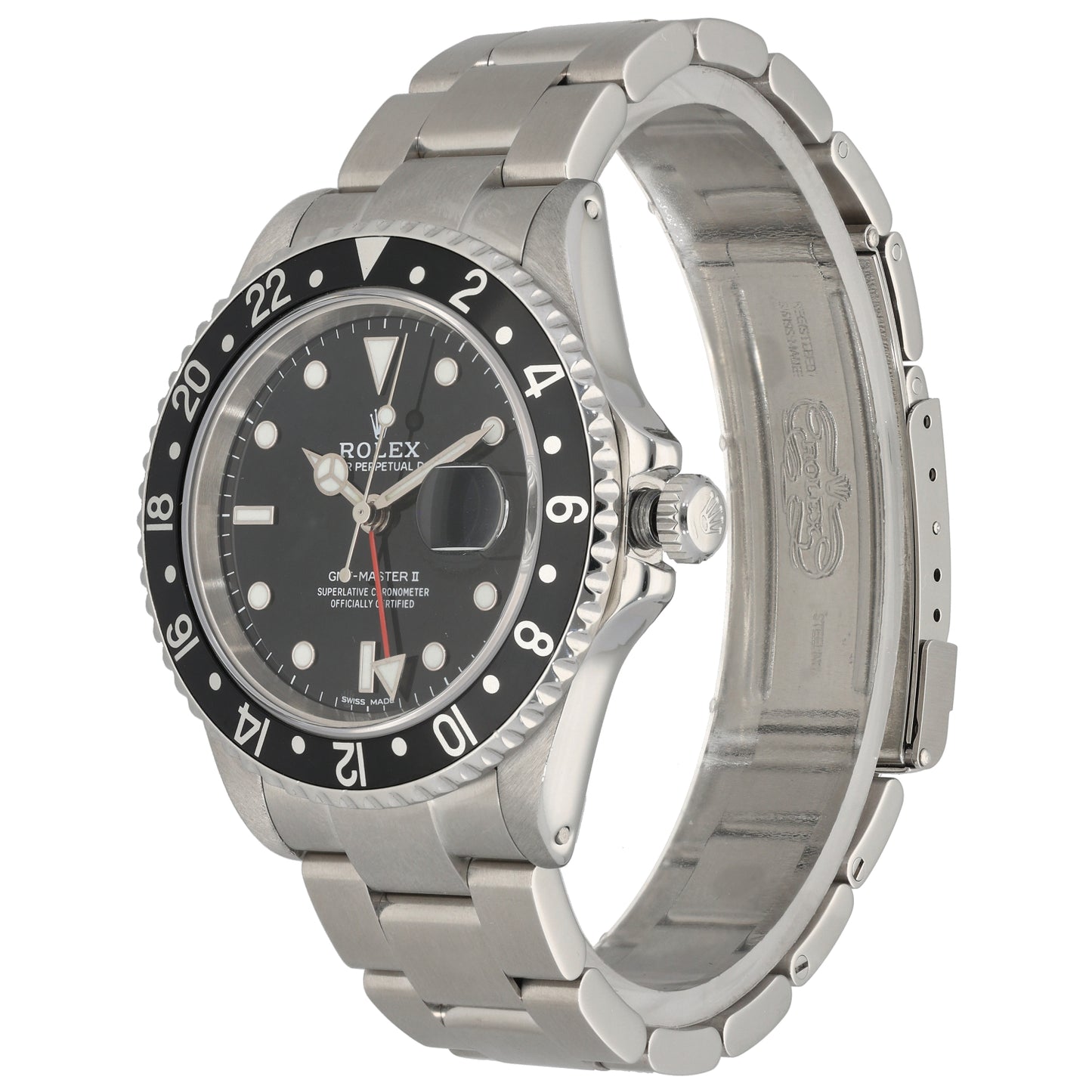 Rolex GMT Master II 16710 40mm Stainless Steel Watch