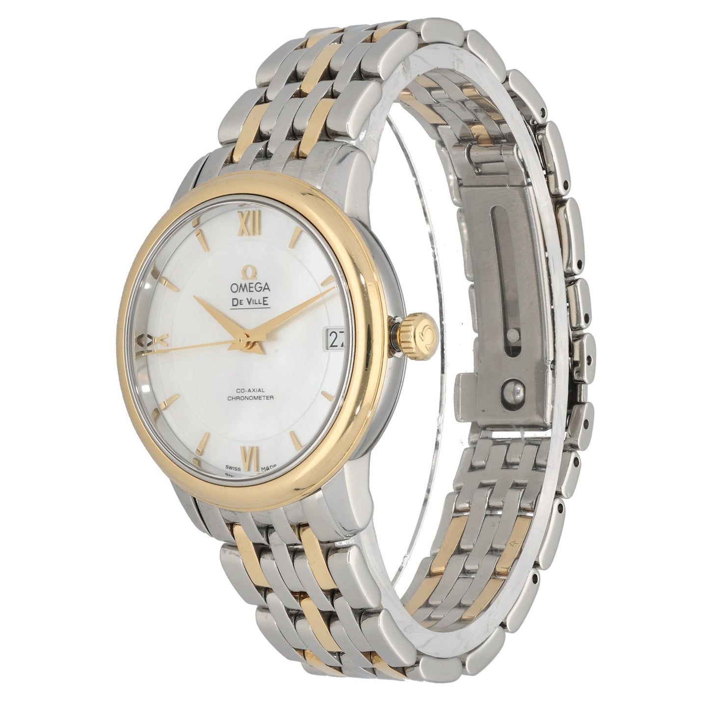 Omega De Ville 424.20.33.20.05.00 32.7mm Bi-Colour Watch