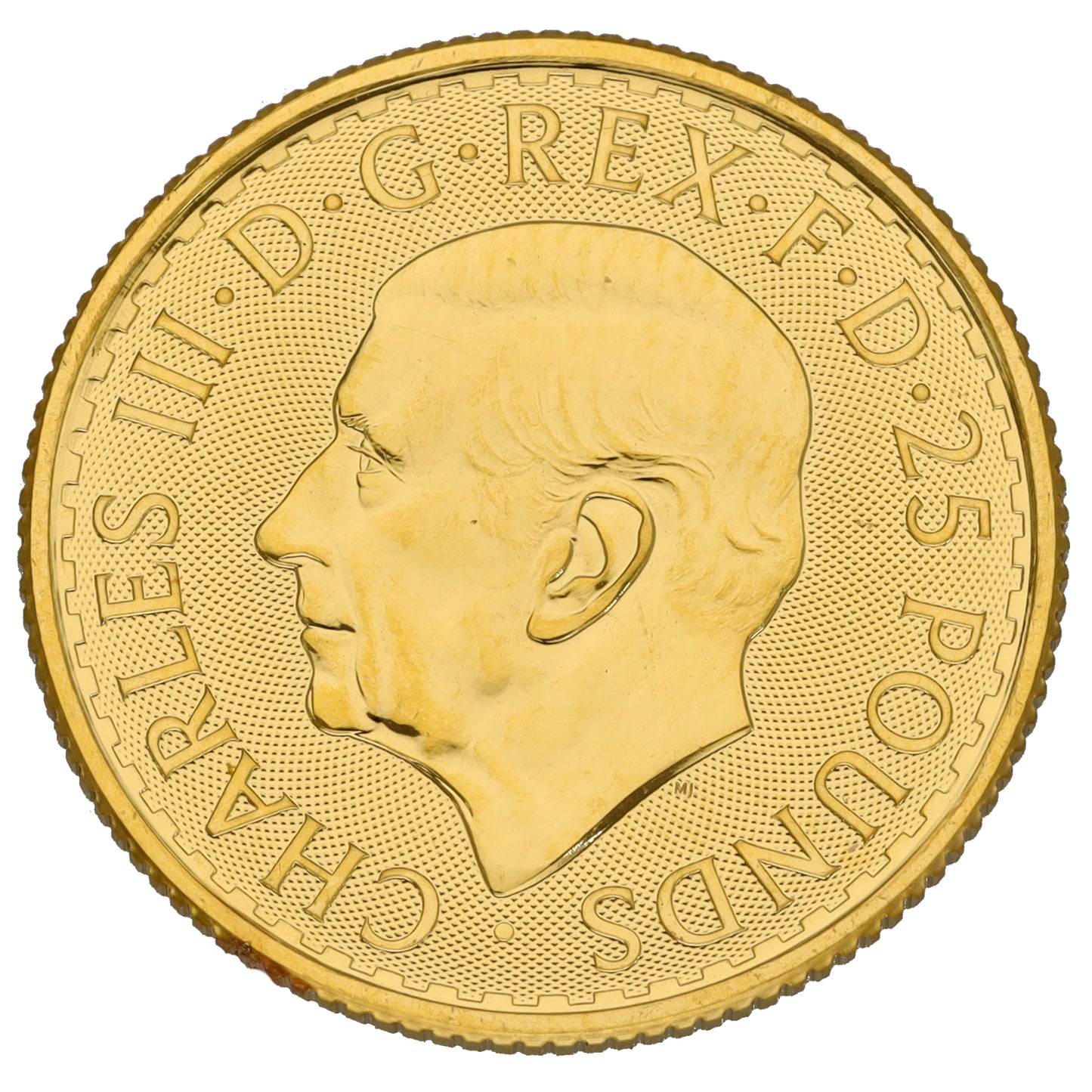 24ct Gold King Charles III 1/4 OZ Britannia Coin 2025
