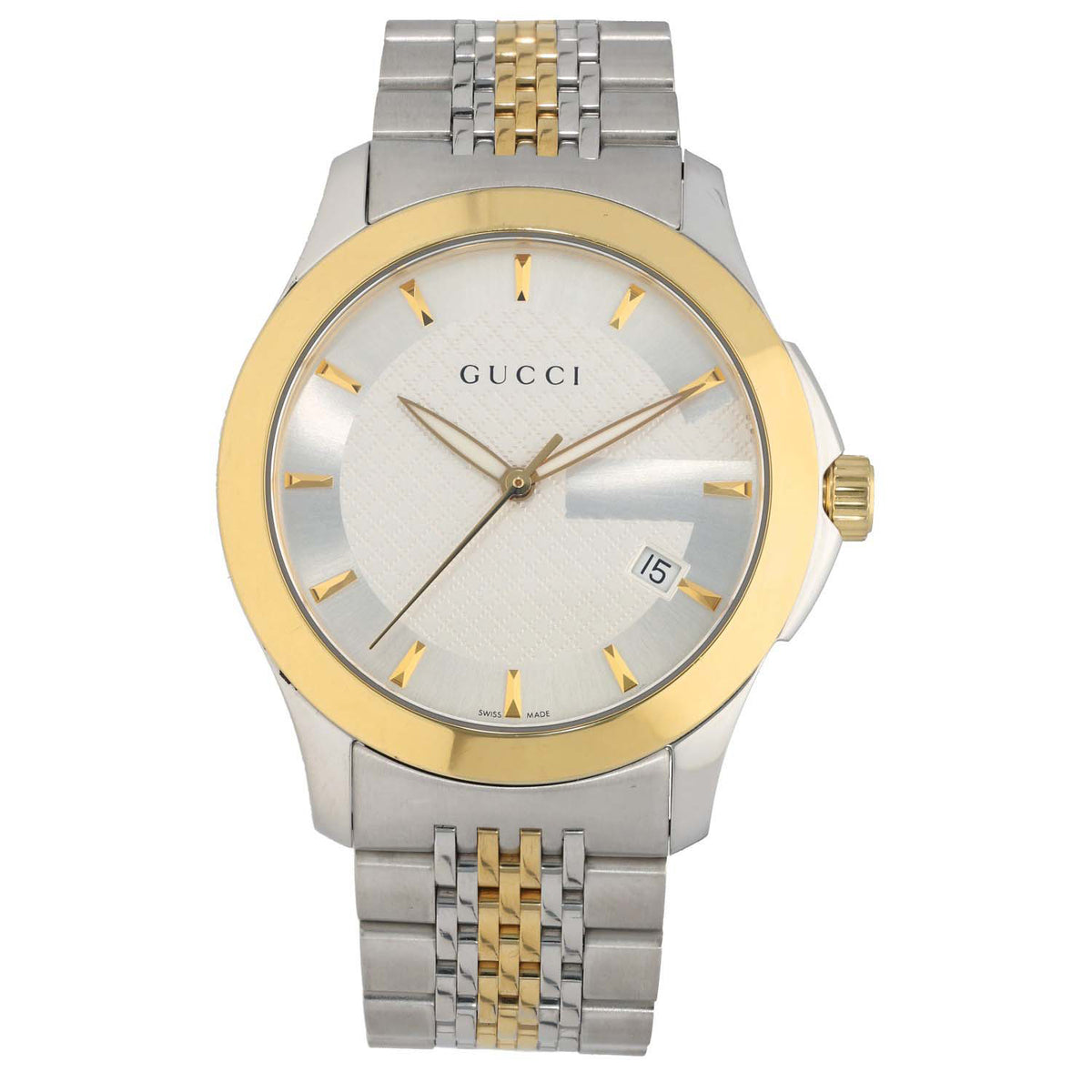 Gucci G-Timeless 126.4 38mm Bi-Colour Watch